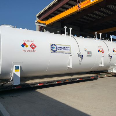 15,000 Gallon UL 2085 – Three Compartment Split Tank